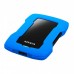 ADATA HD330 - Disco duro - 2 TB - externo (portátil) - USB 3.1 - AES de 256 bits - azul