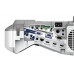 Epson BrightLink 695Wi+ Interactivo - Proyector 3LCD - 3500 lúmenes (blanco) - 3500 lúmenes (color) - WXGA (1280 x 800) - 16:10 - 720p - objetivo fijo para distancias ultracortas - LAN