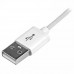 StarTech.com Cable 1m Lightning 8 Pin a USB A 2.0 para Apple iPod iPhone iPad - Blanco - Cable Lightning - Lightning (M) a USB (M) - 1 m - doble blindado - blanco - para P/N: BOX4HDECP2, MOD4AVHD, MOD4AVHDBT, MOD4DOCKACPD, ST4300MINI, ST7C51224, ST7C51224