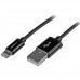 StarTech.com Cable 1m Lightning 8 Pin a USB 2.0 para Apple iPod iPhone iPad - Negro - Cable Lightning - Lightning (M) a USB (M) - 1 m - doble blindado - negro - para P/N: ST7C51224, ST7C51224EU