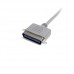 StarTech.com 6 ft DB25 to Centronics 36 Parallel Printer Cable - M/M - Printer cable - DB-25 (M) to 36 pin Centronics (M) - 6 ft - PB6_ - Cable de la impresora - DB-25 (M) a 36 PIN Centronics (M) - 1.8 m - para P/N: EC1PECPS, PCI1P_LP, PCI1PECP, PCI2PECP,