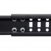 StarTech.com Rack de Marco Abierto con Profundidad Ajustable de 4 Columnas 12U con Ruedas/Niveladores y Anillas de Gestión de Cableado - Rack - marco abierto - negro - 12U - para P/N: CABSCREWM5B, CABSCREWSM5, CABSCREWSM5B, CABSCREWSM62, CABSCREWSM6B, CAB