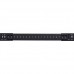 StarTech.com Rack de Marco Abierto con Profundidad Ajustable de 4 Columnas 12U con Ruedas/Niveladores y Anillas de Gestión de Cableado - Rack - marco abierto - negro - 12U - para P/N: CABSCREWM5B, CABSCREWSM5, CABSCREWSM5B, CABSCREWSM62, CABSCREWSM6B, CAB
