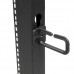 StarTech.com Rack de Marco Abierto con Profundidad Ajustable de 4 Columnas 12U con Ruedas/Niveladores y Anillas de Gestión de Cableado - Rack - marco abierto - negro - 12U - para P/N: CABSCREWM5B, CABSCREWSM5, CABSCREWSM5B, CABSCREWSM62, CABSCREWSM6B, CAB