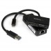 StarTech.com Juego de Adaptadores para Surface Pro - Mini DisplayPort a VGA y HDMI - USB 3.0 de Red Ethernet - Paquete de accesorios para portátil - negro - para Microsoft Surface 3, Pro 2, Pro 3, Pro 4