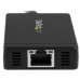 StarTech.com Hub Concentrador USB 3.0 de 3 Puertos con USB-C y Ethernet Gigabit - Ladrón con Adaptador de Alimentación - Hub - 3 x SuperSpeed USB 3.0 + 1 x 10/100/1000 - sobremesa