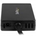 StarTech.com Hub Concentrador USB 3.0 de 3 Puertos con USB-C y Ethernet Gigabit - Ladrón con Adaptador de Alimentación - Hub - 3 x SuperSpeed USB 3.0 + 1 x 10/100/1000 - sobremesa
