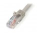 StarTech.com Cable de 5m de red Ethernet Cat5e RJ45 sin traba snagless - Gris - Cable de interconexión - RJ-45 (M) a RJ-45 (M) - 5 m - UTP - CAT 5e - sin enganches - gris StarTech.com Cable de 5m de red Ethernet Cat5e RJ45 sin traba snagless - Gris - Cable de interconexión - RJ-45 (M) a RJ-45 (M) - 5 m - UTP - CAT 5e - sin enganches - gris