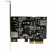StarTech.com Tarjeta PCI Express de 2 Puertos USB 3.1 Gen 2 USB-A 1x  Externo y 1x Interno - Adaptador USB - PCIe x4 perfil bajo - USB 3.1 x 2 - para P/N: USB312SAT3, USB31C2SAT3
