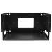 StarTech.com Armario Rack de Montaje en Pared con Estante Incorporado - de Acero - 4U - con Profundidad Ajustable de 12 y 18 Pulgadas - Rack (montaje en pared) - negro - 4U - 19 StarTech.com Armario Rack de Montaje en Pared con Estante Incorporado - de Acero - 4U - con Profundidad Ajustable de 12 y 18 Pulgadas - Rack (montaje en pared) - negro - 4U - 19