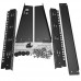 StarTech.com Rack de Sobremesa de 8U de 2 Columnas y 19 Pulgadas - Armario Rack de Servidores con Marco Abierto para Escritorio - Rack - marco abierto - 2 postes - 8U