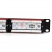 StarTech.com 24 Port 1U Rackmount Cat 6 110 Patch Panel - 24 port Network Patch Panel - RJ45 Ethernet 110 type Rack Mount Patch Panel 1U (C6PANEL24) - Tablero de conexiones - negro - 1U - 24 puertos - para P/N: RK12WALLO, RK12WALLOA, RK15WALLO, RK15WALLO