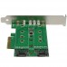 StarTech.com Tarjeta Adaptadora PCI Express 3.0 de 3 Puertos M.2 para SSD - 1x NVMe - 2x SATA III - Adaptador de interfaz - M.2 - M.2 Card / SATA 6Gb/s - 6 Gbit/s - PCIe 3.0