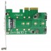 StarTech.com Tarjeta Adaptadora PCI Express 3.0 de 3 Puertos M.2 para SSD - 1x NVMe - 2x SATA III - Adaptador de interfaz - M.2 - M.2 Card / SATA 6Gb/s - 6 Gbit/s - PCIe 3.0
