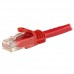 StarTech.com Cable de Red Gigabit Ethernet 15m UTP Patch Cat6 Cat 6 RJ45 Snagless Sin Enganches - Rojo - Cable de interconexión - RJ-45 (M) a RJ-45 (M) - 15 m - UTP - CAT 6 - moldeado, sin enganches - rojo