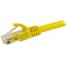 StarTech.com Cable de Red de 5m Amarillo Cat6 UTP Ethernet Gigabit RJ45 sin Enganches - Latiguillo Snagless de 5m - Cable de red - RJ-45 (M) a RJ-45 (M) - 5 m - UTP - CAT 6 - sin enganches, trenzado - amarillo