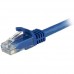StarTech.com 6 ft Blue Cat6 Cable with Snagless RJ45 Connectors - Cat6 Ethernet Cable - 6ft UTP Cat 6 Patch Cable (N6PATCH6BL) - Cable de interconexión - RJ-45 (M) a RJ-45 (M) - 1.8 m - UTP - CAT 6 - sin enganches - azul - para P/N: BNDDKTCHVPRS, DKT30CHV