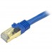 StarTech.com 15 ft CAT6a Ethernet Cable - 10 Gigabit Category 6a Shielded Snagless RJ45 100W PoE Patch Cord - 10GbE Blue UL/TIA Certified - Cable de interconexión - RJ-45 (M) a RJ-45 (M) - 4.6 m - STP - CAT 6a - moldeado, sin enganches - azul StarTech.com 15 ft CAT6a Ethernet Cable - 10 Gigabit Category 6a Shielded Snagless RJ45 100W PoE Patch Cord - 10GbE Blue UL/TIA Certified - Cable de interconexión - RJ-45 (M) a RJ-45 (M) - 4.6 m - STP - CAT 6a - moldeado, sin enganches - azul