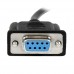 StarTech.com Cable de 2m Nulo de Módem Serie RS232 DB9 - Hembra a Hembra - Color Negro - Cable de módem nulo - DB-9 (H) a DB-9 (H) - 2 m - moldeado, tornillos de mariposa - negro - para P/N: PEX4S953, PEX4S953LP