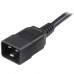 StarTech.com Cable de 1,8m C19 a C20 de servicio pesado de 2,5mm2  para alimentación de ordenadores - Cable de alimentación - IEC 60320 C20 a IEC 60320 C19 - CA 250 V - 1.8 m - negro