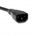 StarTech.com Cable 3m Adaptador Splitter Divisor de Alimentación Corriente para Ordenador PC C14 IEC320 a 2x C13 - Separador de alimentación - IEC 60320 C13 a IEC 60320 C14 - 3 m - negro StarTech.com Cable 3m Adaptador Splitter Divisor de Alimentación Corriente para Ordenador PC C14 IEC320 a 2x C13 - Separador de alimentación - IEC 60320 C13 a IEC 60320 C14 - 3 m - negro