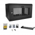 StarTech.com Armario Rack de Servidores de 6U para Montaje en Pared - con 14,8 Pulgadas de Profundidad (37,5cm) - Armario de bastidor - instalable en pared - negro - 6U StarTech.com Armario Rack de Servidores de 6U para Montaje en Pared - con 14,8 Pulgadas de Profundidad (37,5cm) - Armario de bastidor - instalable en pared - negro - 6U