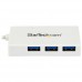 StarTech.com Hub Concentrador USB 3.0 de 4 Puertos - Ladrón USB-C a 1x USB Tipo C y 3x USB-A - Blanco - Hub - 3 x SuperSpeed USB 3.0 + 1 x USB 3.1 - sobremesa
