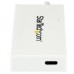 StarTech.com Hub Concentrador USB 3.0 de 4 Puertos - Ladrón USB-C a 1x USB Tipo C y 3x USB-A - Blanco - Hub - 3 x SuperSpeed USB 3.0 + 1 x USB 3.1 - sobremesa