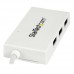 StarTech.com Hub Concentrador USB 3.0 de 4 Puertos - Ladrón USB-C a 1x USB Tipo C y 3x USB-A - Blanco - Hub - 3 x SuperSpeed USB 3.0 + 1 x USB 3.1 - sobremesa
