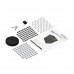 StarTech.com Armario Rack de Servidores Abisagrado de Pared 15U con 20 Pulgadas de Profundidad - Rack - armario - 4 postes - instalable en pared - negro - 15U - 16