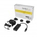 StarTech.com Hub Concentrador USB 3.0 de 4 Puertos - Mini Ladrón USB con Adaptador de Alimentación - Hub - 4 x SuperSpeed USB 3.0 - sobremesa - para P/N: USB312SAT3CB, USB315CB2M, USBLT1MWS, USBLT2MBR, USBLT30CMW, USBLTM1MBK, USBLTM1MWH