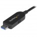 StarTech.com Cable de Transferencia de Datos USB 3.0 para ordenadores Mac y Windows - Cable Transferencia Ficheros PC a PC - Adaptador de conexión directa - USB 3.0 - USB 3.0 - negro StarTech.com Cable de Transferencia de Datos USB 3.0 para ordenadores Mac y Windows - Cable Transferencia Ficheros PC a PC - Adaptador de conexión directa - USB 3.0 - USB 3.0 - negro