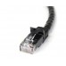 CABLE DE RED ETHERNET SNAGLESS SIN ENGANCHES CAT 6 CAT6 GIGABIT 1M - NEGRO - STARTECH.COM MOD. N6PATC1MBK