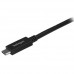 StarTech.com Cable de 1m USB-C a USB Type C de Carga - Cable USB Tipo C USBC USB 3.0 de 5Gbps - Cable USB - USB-C (M) recto a USB-C (M) recto - USB 3.1 Gen 2 / Thunderbolt 3 / DisplayPort 1.2 - 1 m - compatibilidad con 4K - negro StarTech.com Cable de 1m USB-C a USB Type C de Carga - Cable USB Tipo C USBC USB 3.0 de 5Gbps - Cable USB - USB-C (M) recto a USB-C (M) recto - USB 3.1 Gen 2 / Thunderbolt 3 / DisplayPort 1.2 - 1 m - compatibilidad con 4K - negro