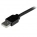 StarTech.com Cable de Extensión Alargador de 10m USB 2.0 Hi Speed Alta Velocidad Activo Amplificado - Macho a Hembra USB A - Negro - Cable alargador USB - USB (H) a USB (M) - USB 2.0 - 10 m - activo - negro - para P/N: LTUB1MBK, SVA5H2NEUA, UUSBOTG