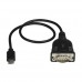 StarTech.com Adaptador USB-C a Serie DB9 RS232 - Cable Conversor USBC a Serie DB9 RS232 - Adaptador USB Tipo C a Serie DB9 RS232 - Cable USB / serie - DB-9 (M) a USB-C (M) - 40 cm - tornillos de mariposa StarTech.com Adaptador USB-C a Serie DB9 RS232 - Cable Conversor USBC a Serie DB9 RS232 - Adaptador USB Tipo C a Serie DB9 RS232 - Cable USB / serie - DB-9 (M) a USB-C (M) - 40 cm - tornillos de mariposa