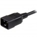 StarTech.com Cable de 1,8m C13 a C20 de servicio pesado de 2,5mm2 para alimentación de ordenadores - Cable de alimentación - IEC 60320 C20 a IEC 60320 C13 - CA 110 V - 1.8 m - negro - para P/N: RKCOND17HD StarTech.com Cable de 1,8m C13 a C20 de servicio pesado de 2,5mm2 para alimentación de ordenadores - Cable de alimentación - IEC 60320 C20 a IEC 60320 C13 - CA 110 V - 1.8 m - negro - para P/N: RKCOND17HD