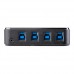 StarTech.com Switch Conmutador USB 3.0 4x4 para Compartir Dispositivos Periféricos - Conmutador - 8 x SuperSpeed USB 3.0 - sobremesa StarTech.com Switch Conmutador USB 3.0 4x4 para Compartir Dispositivos Periféricos - Conmutador - 8 x SuperSpeed USB 3.0 - sobremesa