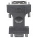 Adaptador DVI a VGA MANHATTAN - DVI-I, HD15 FM, Macho/hembra, Gris