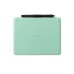 Wacom Intuos Tableta de lápiz creativa Small - Digitalizador - 15.2 x 9.5 cm - electromagnético - 4 botones - inalámbrico, cableado - USB, Bluetooth - verde pistacho