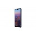 Huawei - Carcasa trasera para teléfono móvil - silicona - azul oscuro - para Huawei P20