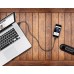 iLuv iCB263 - Cable de datos / alimentación - Lightning / USB - USB (M) a Lightning (M) - 91.4 cm - negro - para Apple iPad/iPhone/iPod (Lightning)