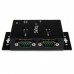 StarTech.com Concentrador Hub Industrial de 2 Puertos Serie Serial RS232 a USB Montaje Riel DIN Pared - Adaptador serie - USB 2.0 - RS-232 x 2 - negro