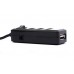 Hub USB Naceb Technology - USB, USB A, Negro