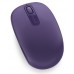 Microsoft ratón móvil inalámbrico 1850 - Ratón - diestro y zurdo - óptico - 3 botones - inalámbrico - 2.4 GHz - receptor inalámbrico USB - púrpura pantone