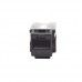Mdulo Jack Keystone Cat6 con terminacin 110 (Punchdown) para faceplate - Color Negro