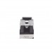 Mdulo Jack Keystone Cat6 con terminacin 110 (Punchdown) para faceplate - Color Negro