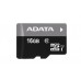 ADATA Premier UHS-I - Tarjeta de memoria flash (adaptador microSDHC a SD Incluido) - 16 GB - UHS Class 1 / Class10 - microSDHC UHS-I