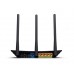 Router Inalmbrico  2.4 GHz, 450 Mbps, 3 antenas externas omnidireccional 5 dBi, 4 Puertos LAN 10/100 Mbps, 1 Puerto WAN 10/100 Mbps