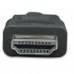 CABLE HDMI MANHATTAN DE ALTA VELOCIDAD CON CANAL ETHERNET M-M BLINDADO NEGRO 10 M
